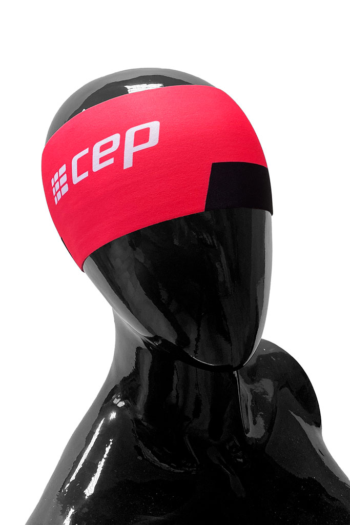 CEP běžecká čelenka 4.0 - pink / black S-M (obvod hlavy 51 – 56 cm)