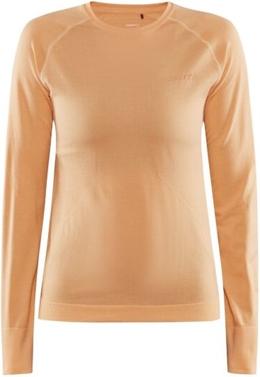 Běžecké tričko CRAFT CORE Dry Active Comfort LS - oranžové L