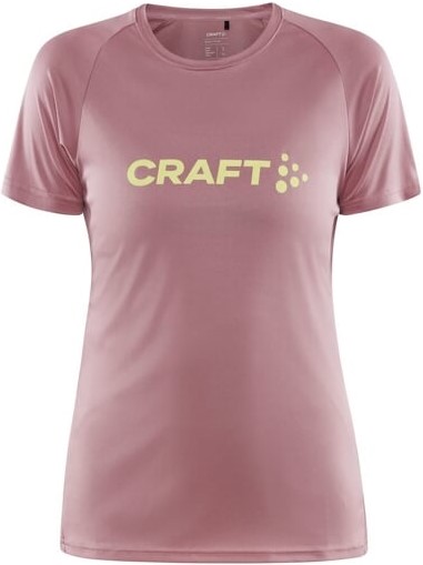 Běžecké tričko CRAFT CORE Essence Logo - růžové S