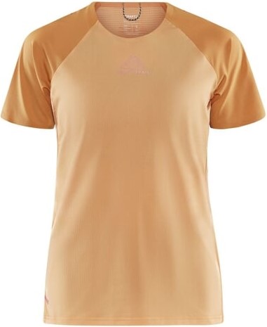 Běžecké tričko CRAFT PRO Trail SS - oranžové XS