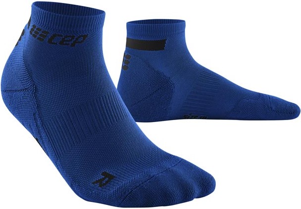 CEP dámské kotníkové běžecké kompresní ponožky 4.0 - blue IV (Vel. chodidla 40-43)