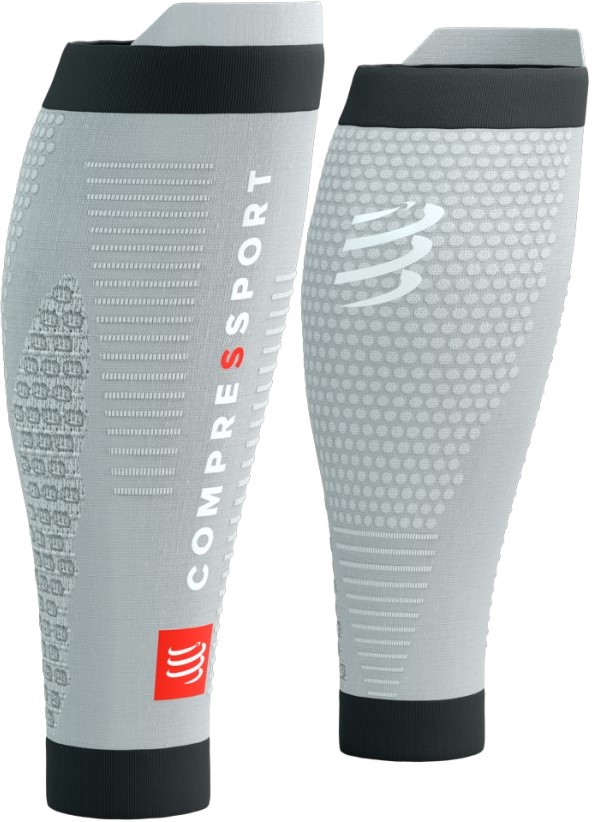 Kompresní lýtkové návleky Compressport R2 3.0 - modrá T4 (42-46 cm obvod lýtka)