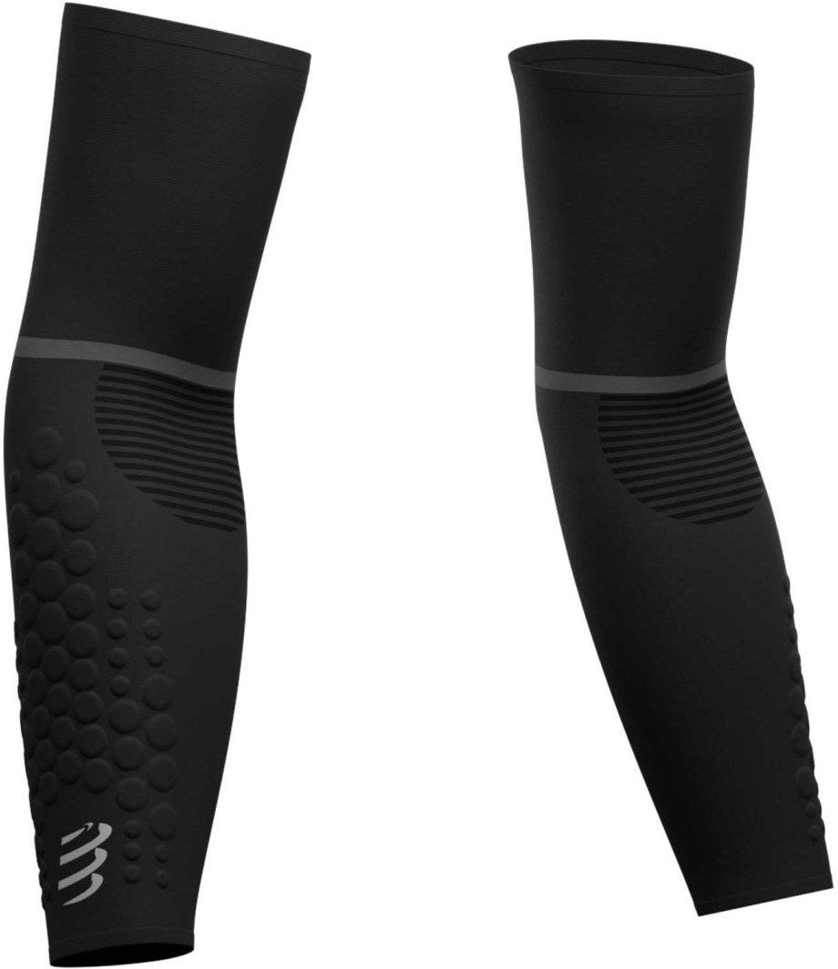 Běžecké návleky na ruce Compressport ArmForce Ultralight - BLACK 22 - 25 cm obvod bicepsu