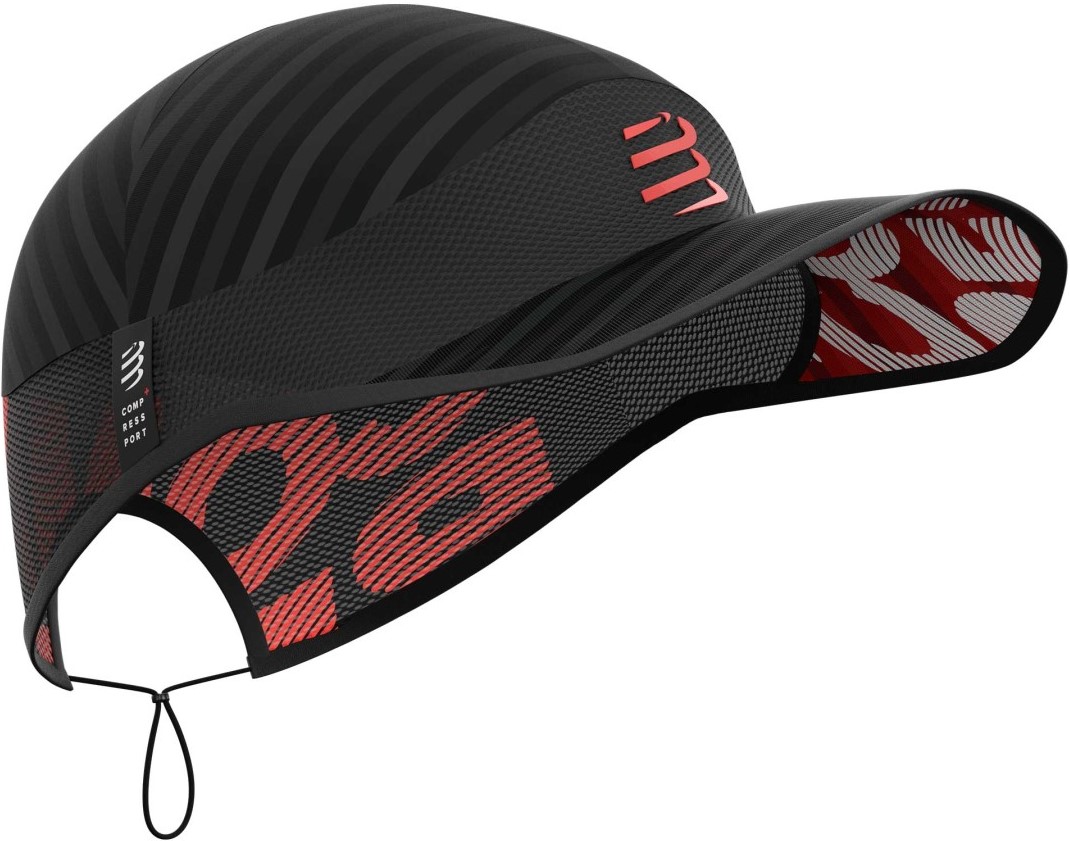 Běžecká kšiltovka Compressport Pro Racing Cap - BLACK