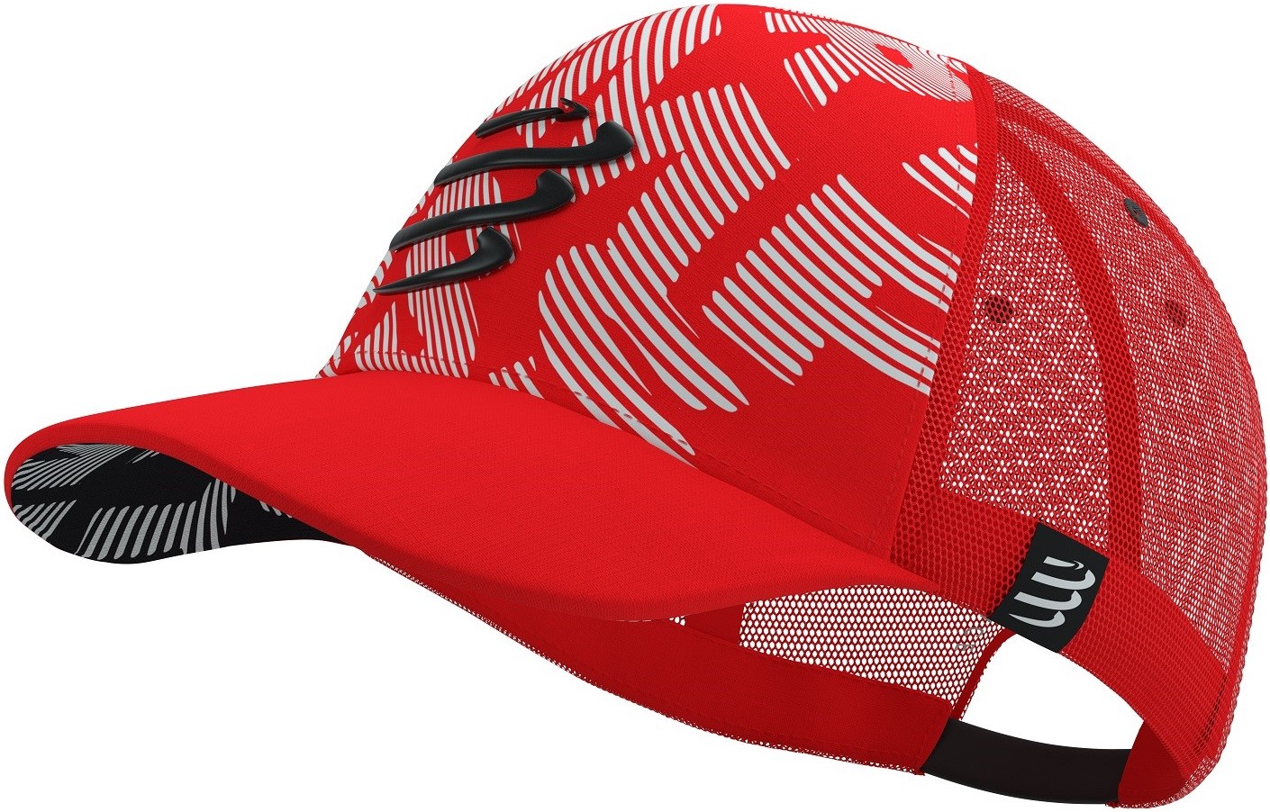 Kšiltovka Compressport Trucker Cap - RED/WHITE