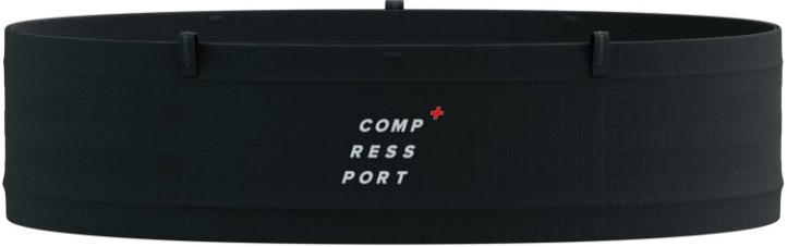 Běžecký pás s kapsami Compressport Free Belt Mini - BLACK M/L