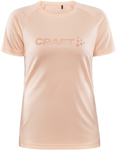 Běžecké tričko CRAFT CORE Essence Logo - růžové XL