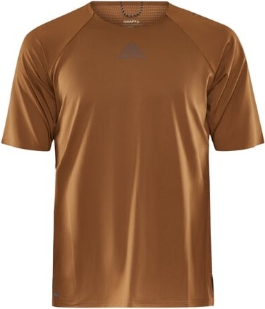 Běžecké tričko CRAFT PRO Trail SS - hnědé XL