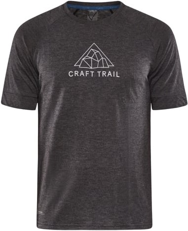 Běžecké tričko CRAFT ADV Trail Wool SS - černá L