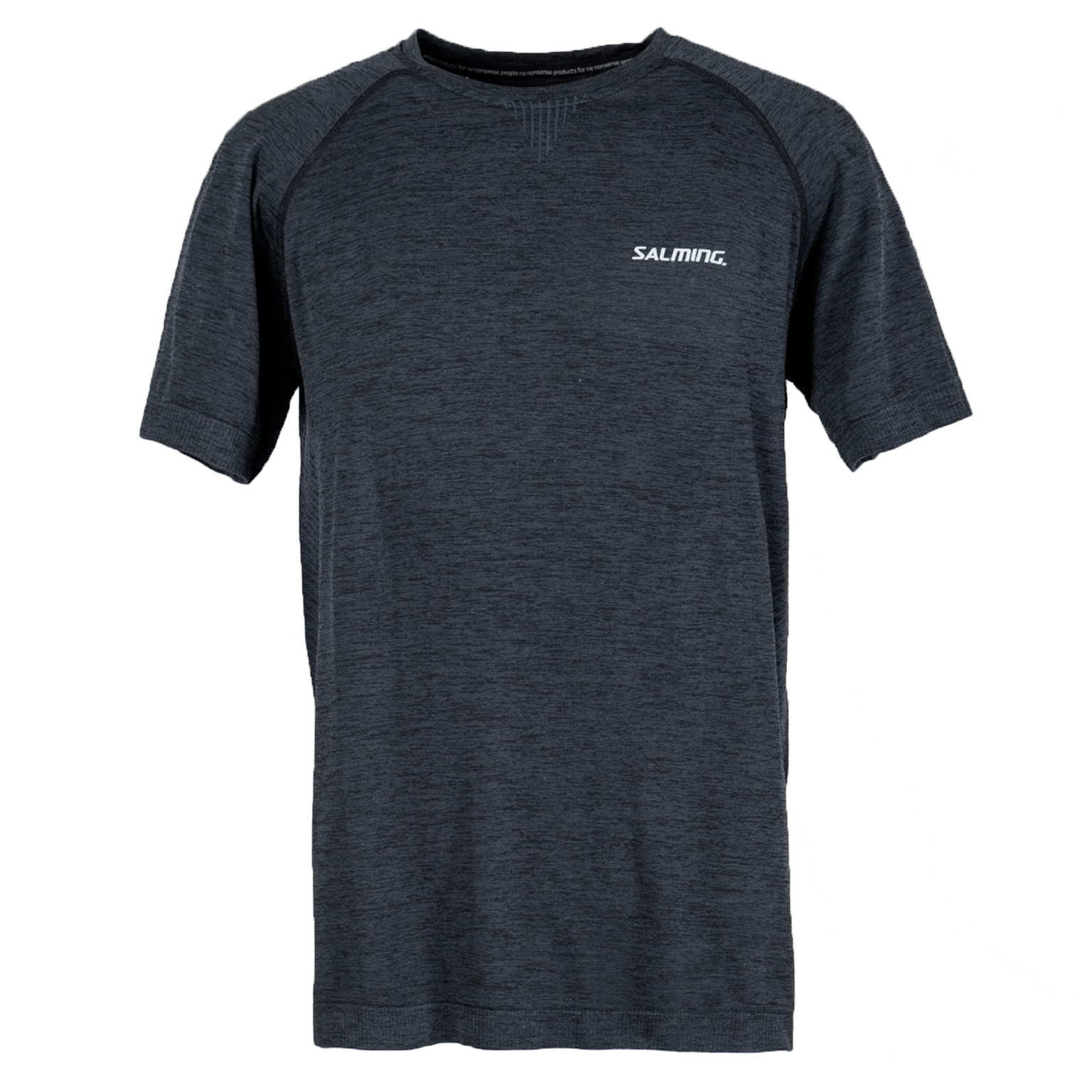 Běžecké tričko SALMING Seamless Tee - BlackMelange S