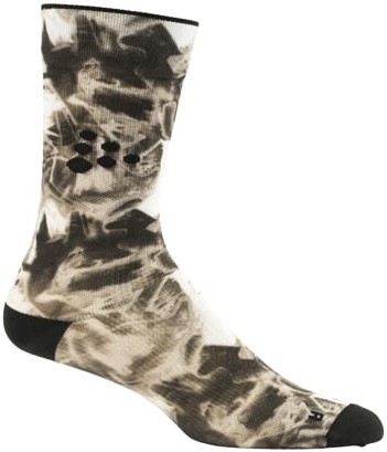 Běžecké ponožky CRAFT PRO Hypervent Print - hnědé 37-39