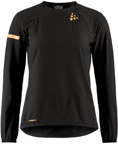 Běžecké tričko CRAFT PRO Hypervent LS Wind 2 - černé XS