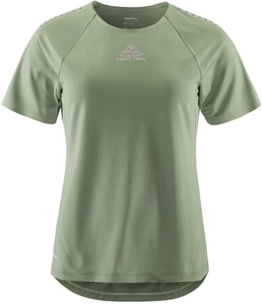 Běžecké tričko CRAFT PRO Trail SS - zelené XL