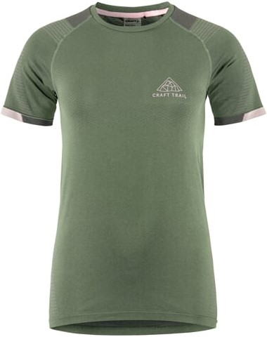 Běžecké tričko CRAFT PRO Trail Fuseknit - zelené XL