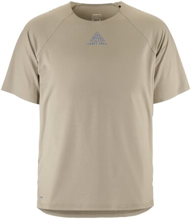 Běžecké tričko CRAFT PRO Trail SS - hnědé XL