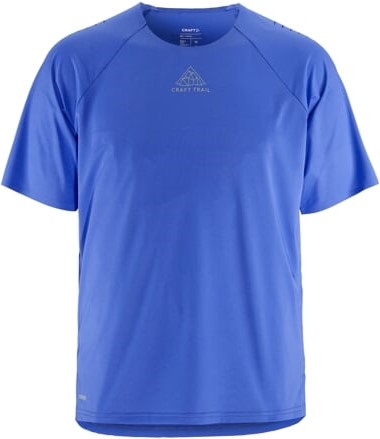 Běžecké tričko CRAFT PRO Trail SS - modré XXL