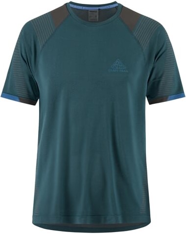 Běžecké tričko CRAFT PRO Trail Fuseknit SS - zelené L