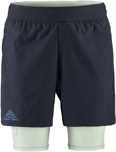 Běžecké šortky CRAFT PRO Trail 2in1 - modré S