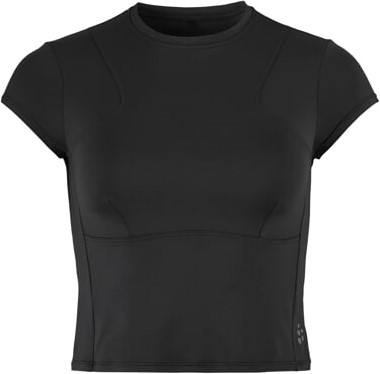 Běžecké tričko CRAFT ADV Tone Cropped - černé XS