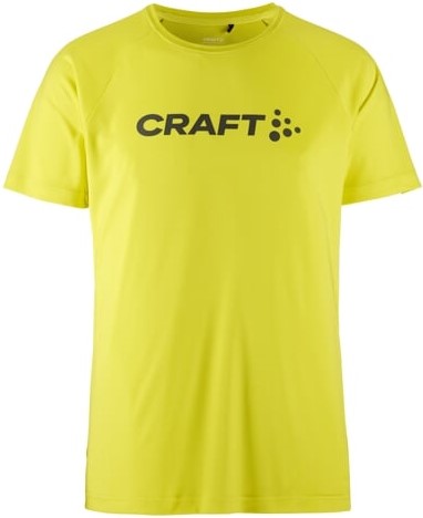 Běžecké tričko CRAFT CORE Essence Logo - žluté S
