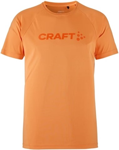 Běžecké tričko CRAFT CORE Essence Logo - oranžové S
