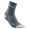 Ultralight Compression Short Socks grey lightgrey WP4BJY WP5BJY front 1