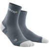 Ultralight Compression Short Socks grey lightgrey WP4BJY WP5BJY front 2