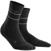Reflective Mid Cut Socks black WP4C5Z WP5C5Z front 2