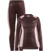 w set craft core dry baselayer fialova 22