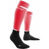 the run socks pink black wp204r wp304r front