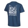 inov 8 graphic tee footprint w navy modra
