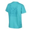 inov 8 graphic tee footprint w teal zelena