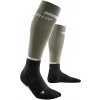 The Run Socks Tall olive black WP20RR WP30RR front