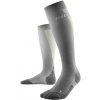ultralight socks tall v3 grey lime wp702y wp802y front
