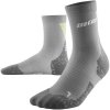 Ultralight socks mid cut v3 grey lime WP7C2Y WP8C2Y front