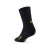 pro run ultralight socks mid cut black wp7c5p wp8c5p back white 4to5