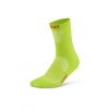 pro run ultralight socks mid cut lime wp7clp wp8clp front 1 white 4to5