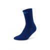 core run socks mid cut 5 0 dark blue wp7cyr wp8cyr front 1 white 4to5