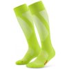 pro run ultralight socks tall lime wp70lp wp80lp front 2 white 4to5