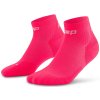 Core Run Socks Low Cut 5 0 pink WP7A4R WP8A4R front 2 white 4to5