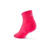 Core Run Socks Low Cut 5 0 pink WP7A4R WP8A4R back white 4to5