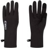 Core run merino gloves unisex W5V25M black pair