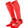 cep core run socks tall 5 0 neon coral wp70sr wp80sr front 2