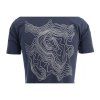 inov8 graphic tee contours w black cerna 2
