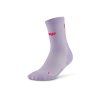 core run ultralight socks mid cut 4 0 lilac pink wp7cpl wp8cpl front 1 white 4to5