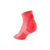 cep core run ultralight socks low cut 4 0 neon coral red wp7abl wp8abl back 1