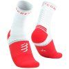 pro marathon socks v2 0 fluo red white t4