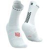 pro racing socks v4 0 run high white black t2