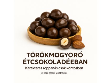 Török Mogyoró Tejcsokoládéban
