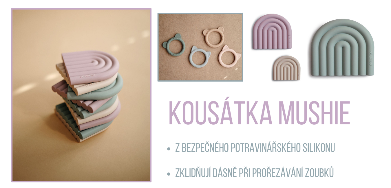 Kousátka Mushie